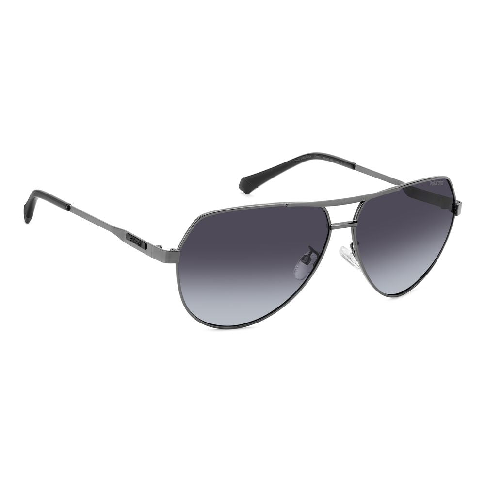 Gray Metal Sunglasses