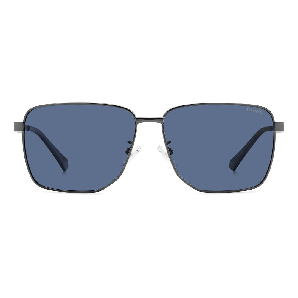 Gray Metal Sunglasses