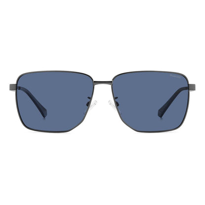 Gray Metal Sunglasses