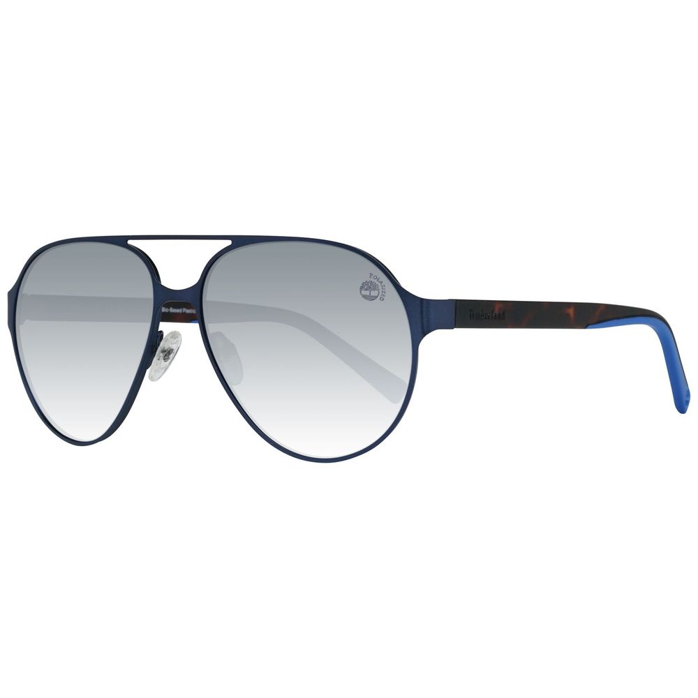 Blue Metal Sunglasses