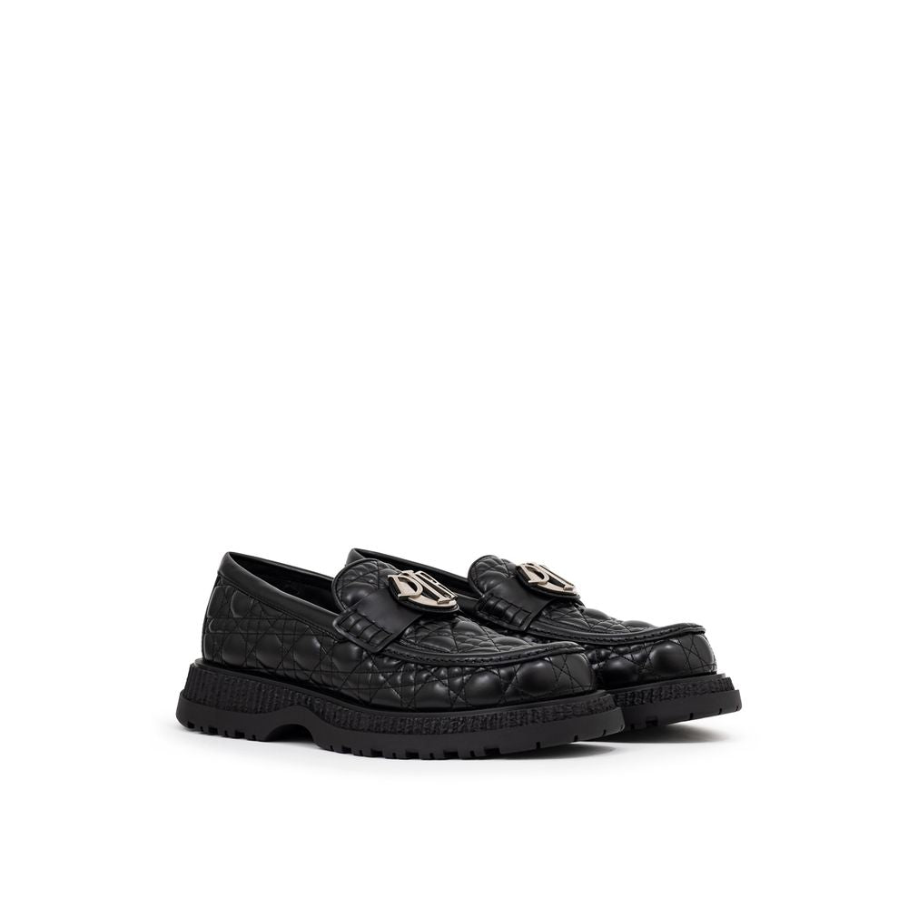 Black Leather Loafer