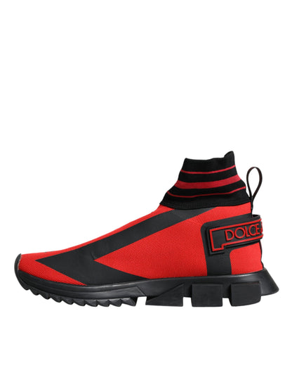 Red Black High Top Sorrento Sneakers Shoes