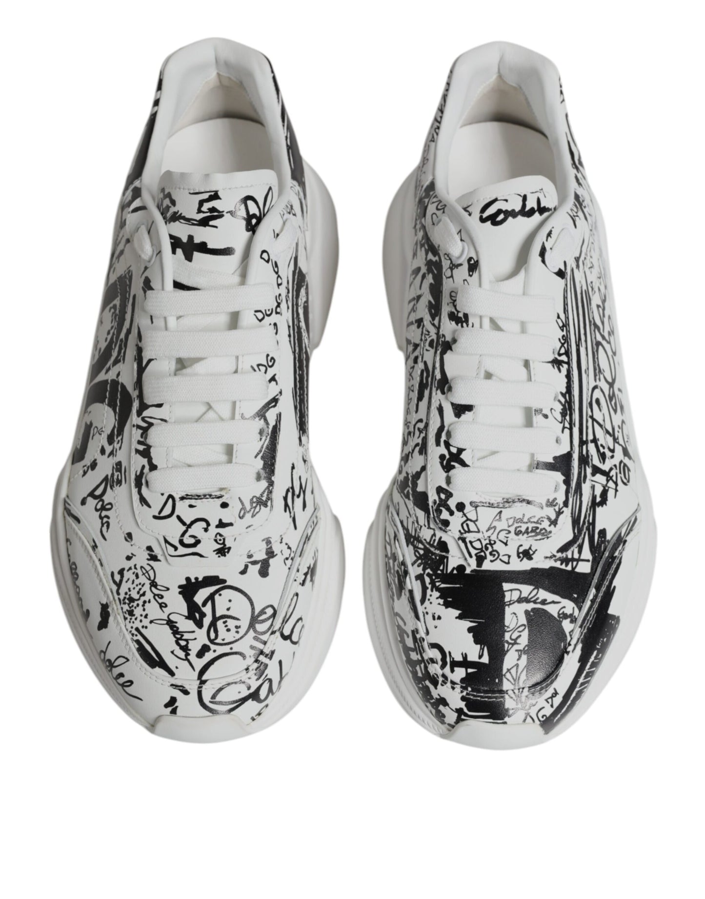 White Black Graffiti Daymaster Sneakers Shoes