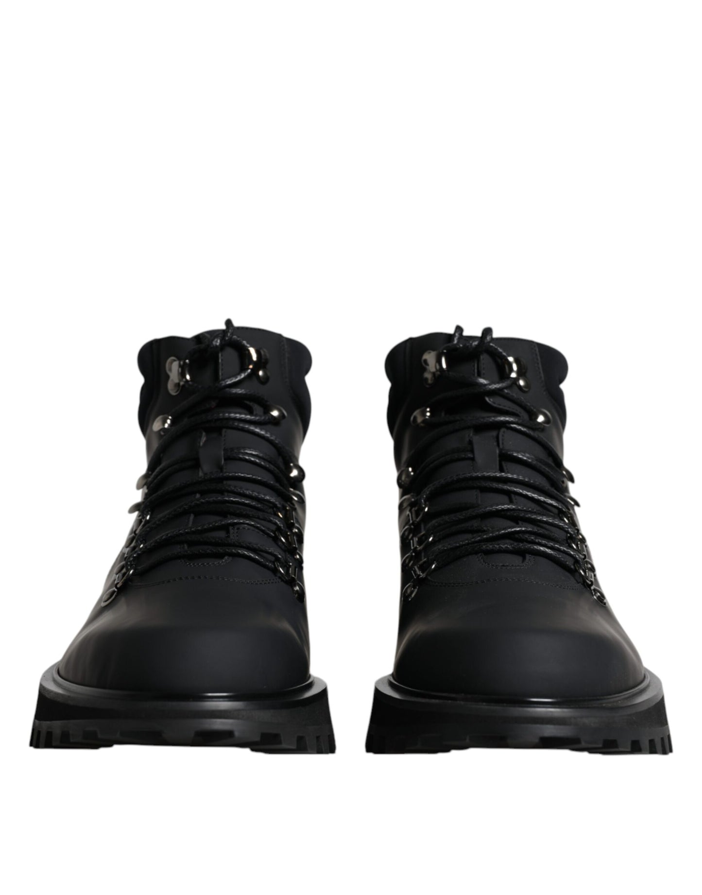 Black Ankle Boots Vulcano Trekking Shoes