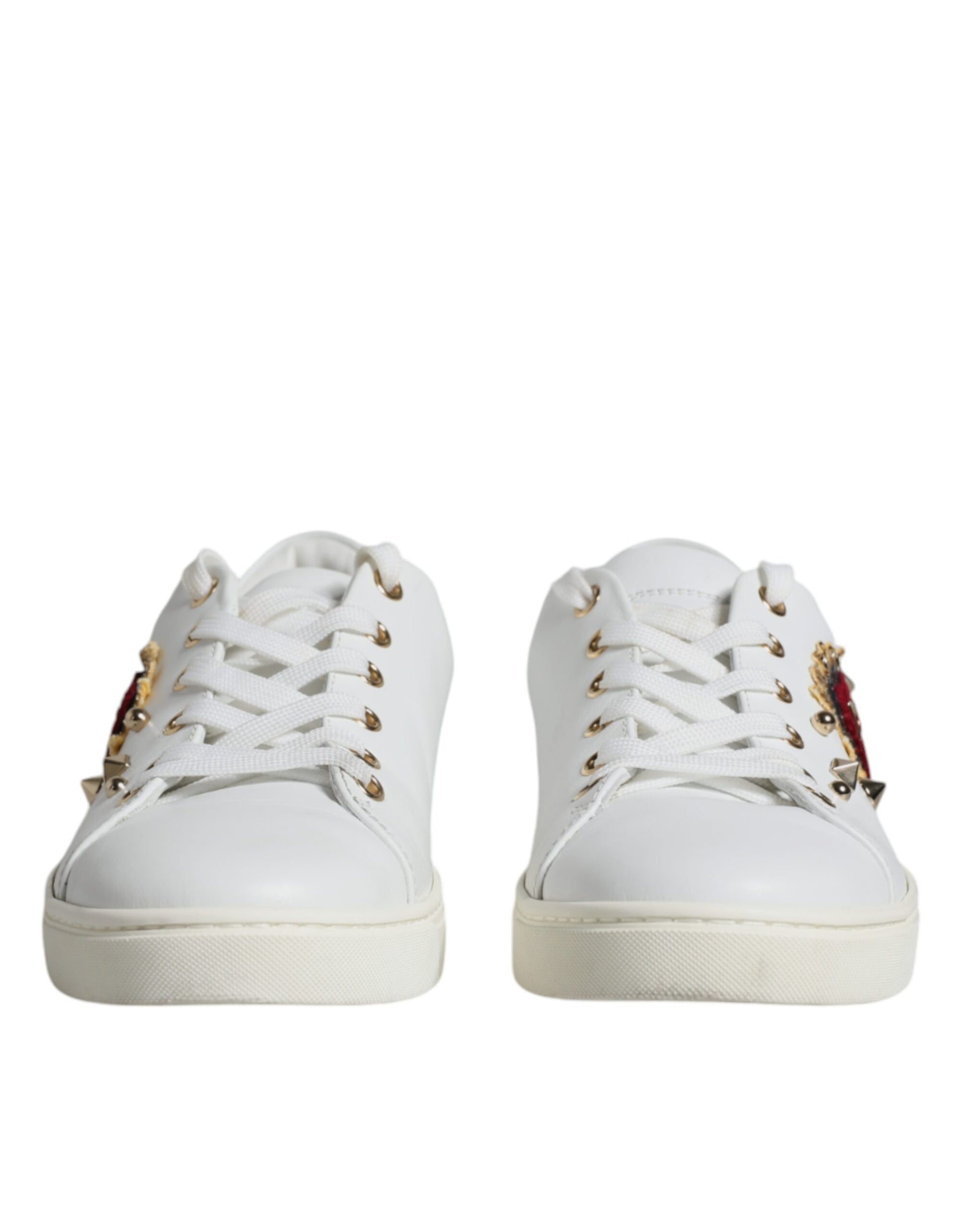 White Portofino Sacred Heart Sneakers Shoes