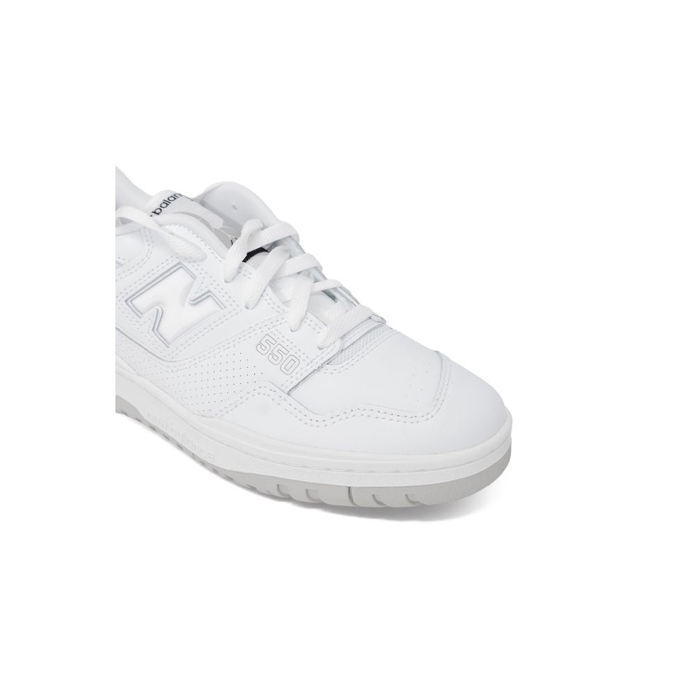 White Leather Sneaker