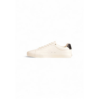 Cream Leather Sneaker