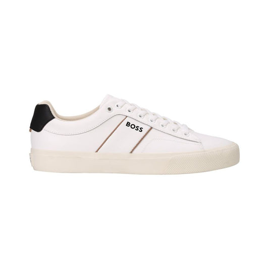 White Leather Sneaker