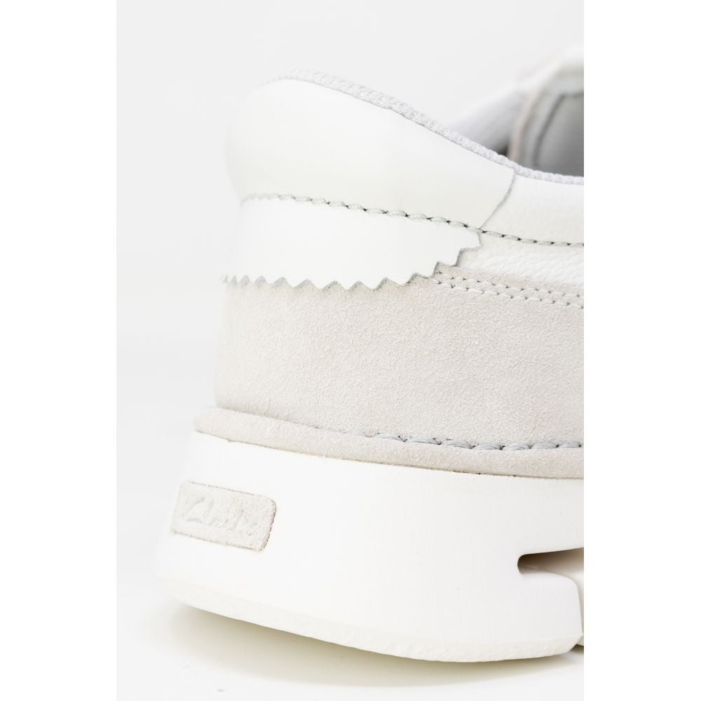 White Leather Sneaker