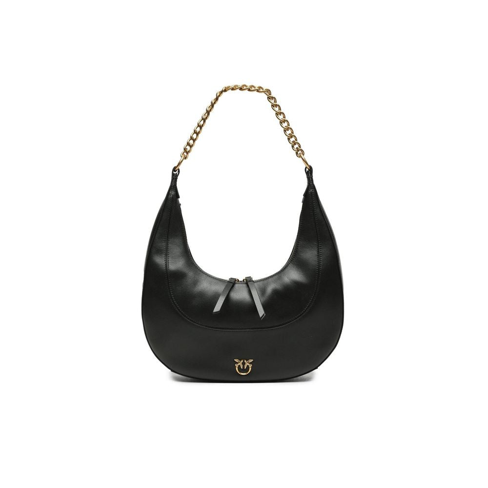 Black Leather Handbag