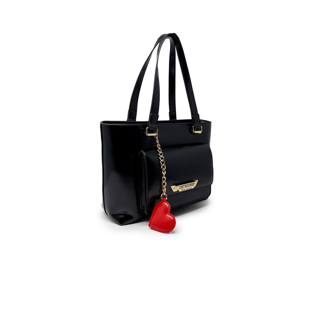 Black Polyethylene Handbag