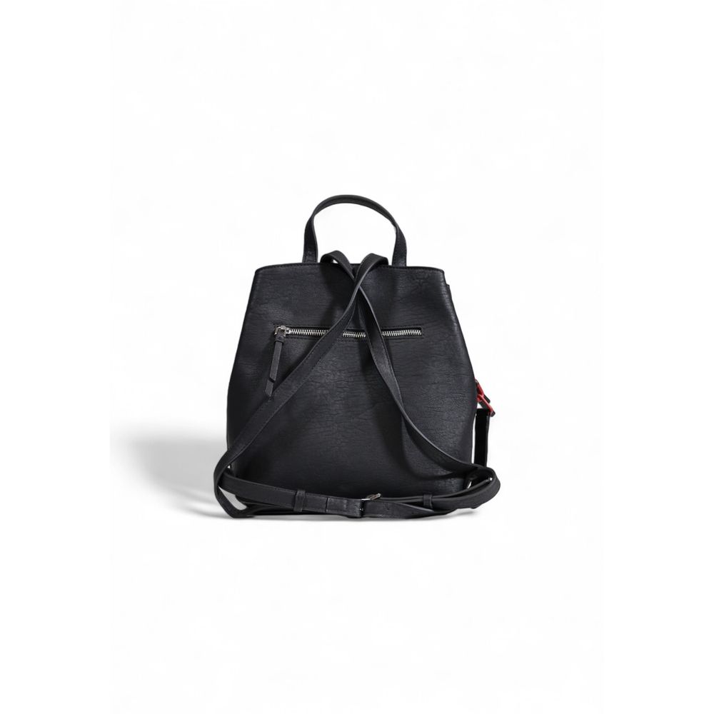 Black Polyethylene Backpack