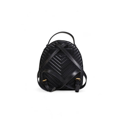 Black Leather Backpack