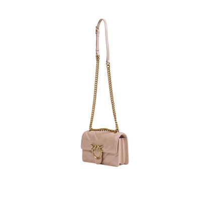 Pink Leather Handbag