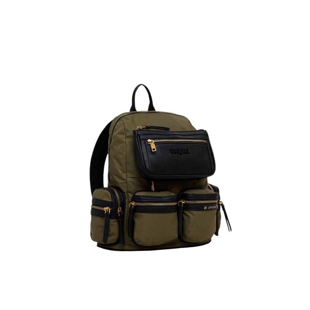 Green Polyamide Backpack