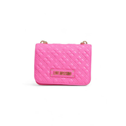 Pink Polyethylene Handbag