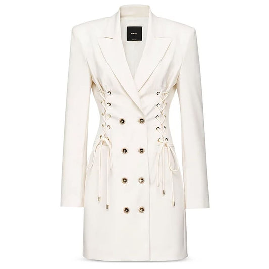 White Polyester Suits & Blazer