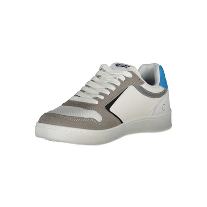 White Polyester Sneaker