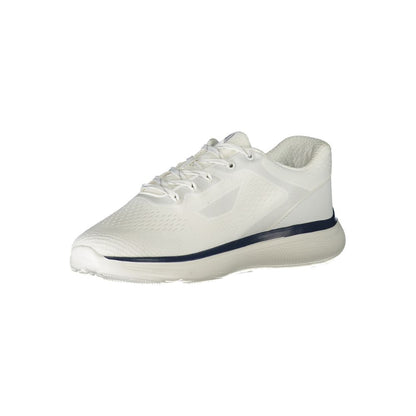 White Polyester Sneaker