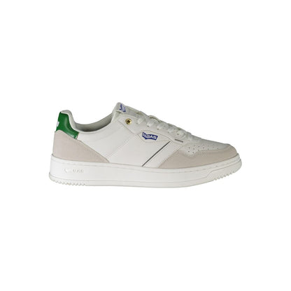 White Polyester Sneaker