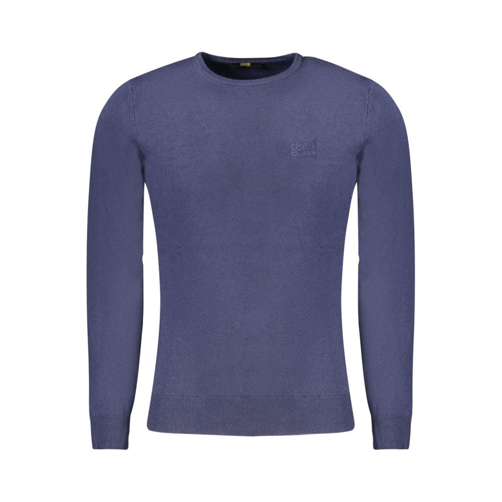 Blue Polyester Sweater