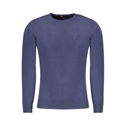 Blue Polyester Sweater