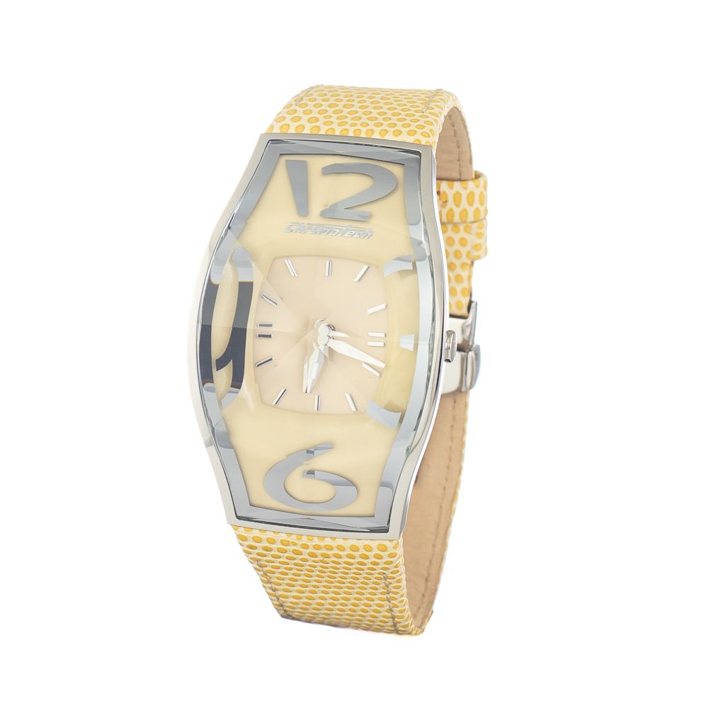 Yellow Leather Watch