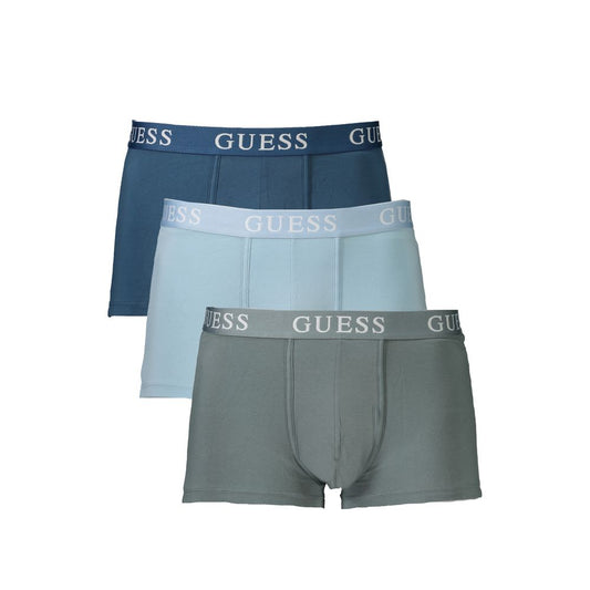 Light Blue Cotton Underwear