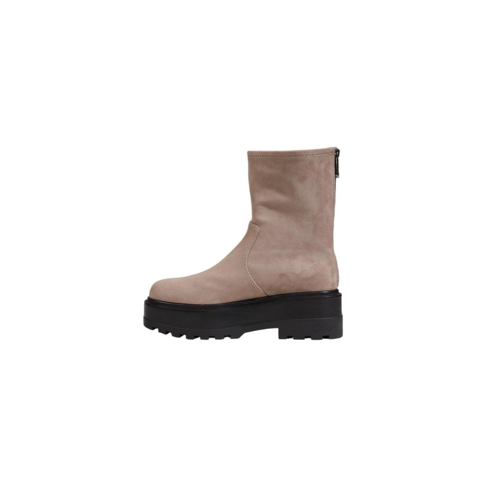 Gray Recycled Polyester Boot