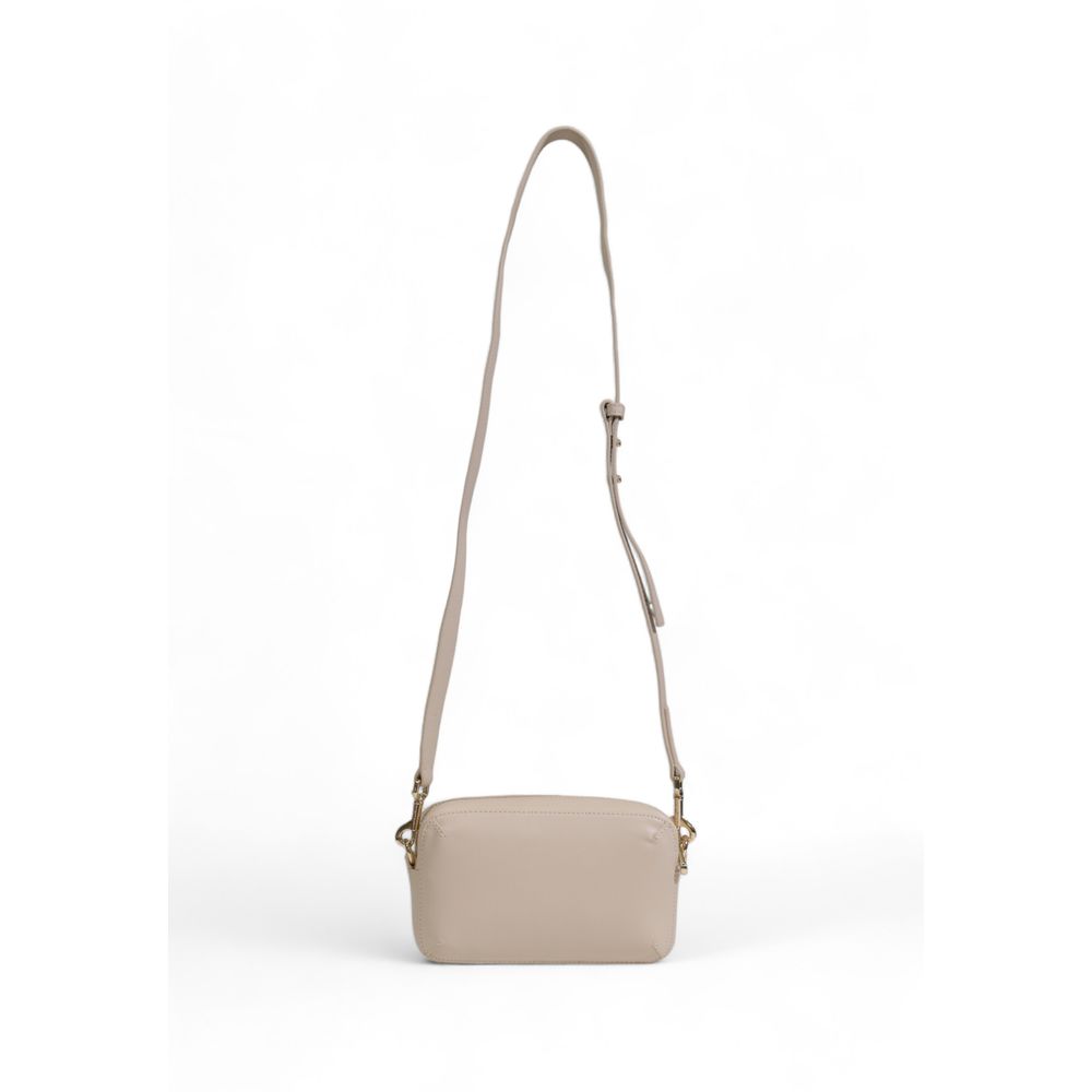 Beige Polyethylene Handbag