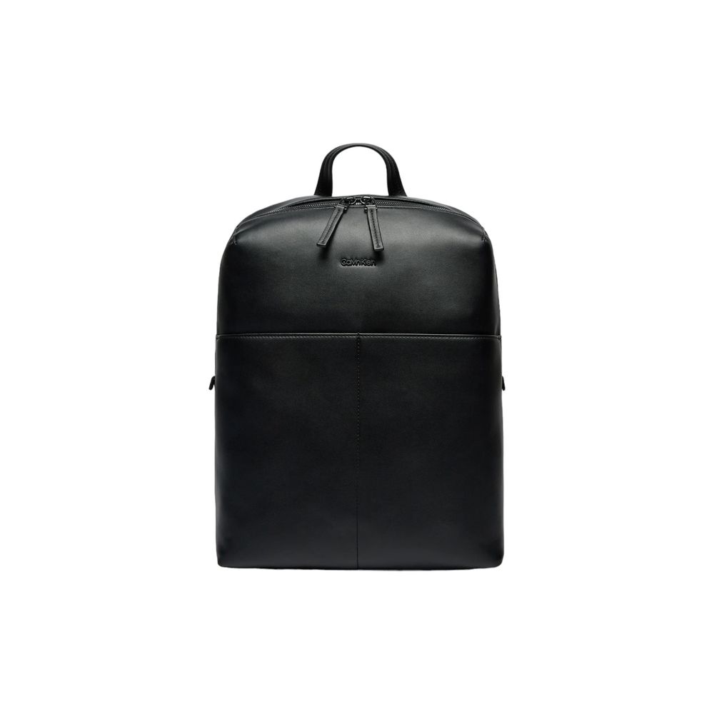 Black Polyethylene Backpack