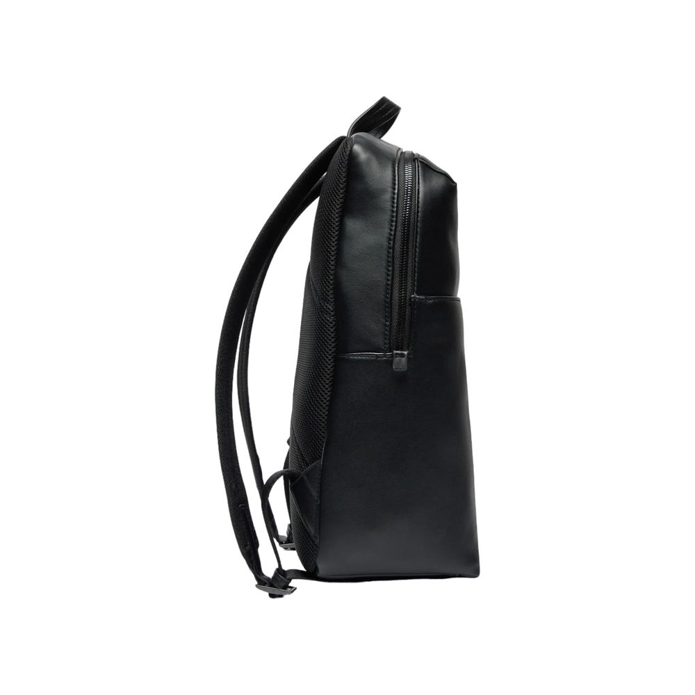 Black Polyethylene Backpack