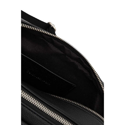 Black Polyethylene Handbag