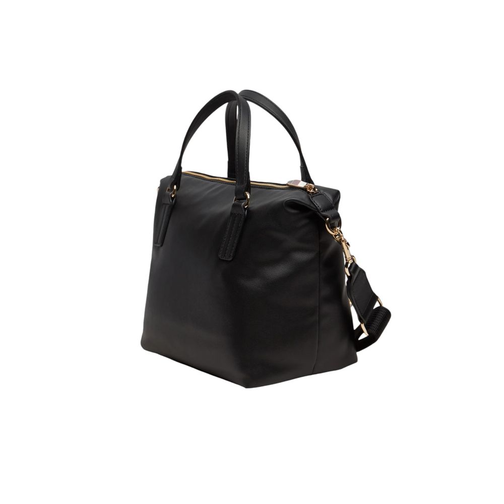 Black Recycled Polyester Handbag