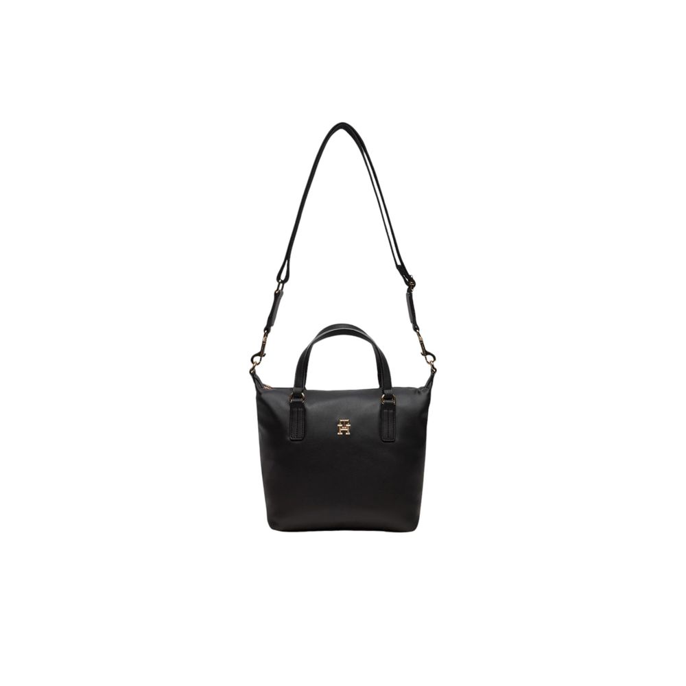 Black Recycled Polyester Handbag