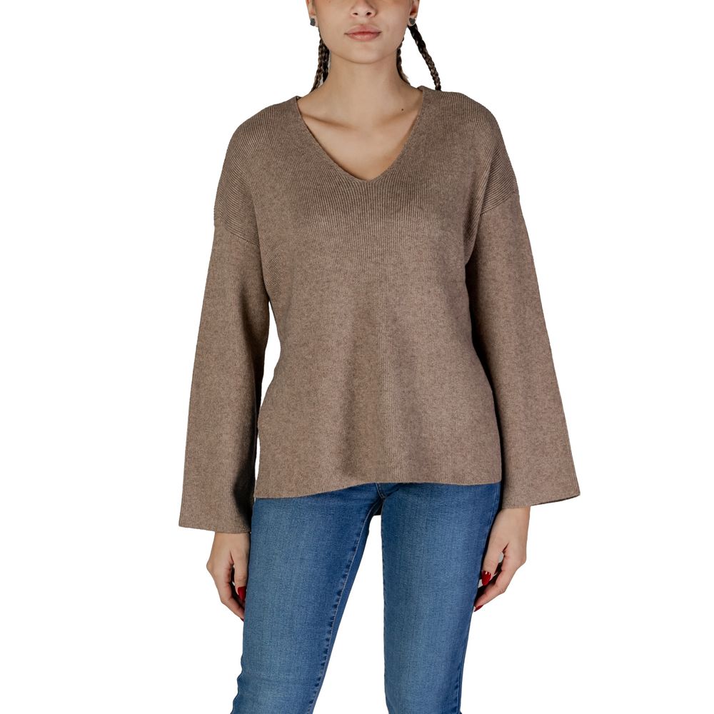 Brown Viscose Sweater