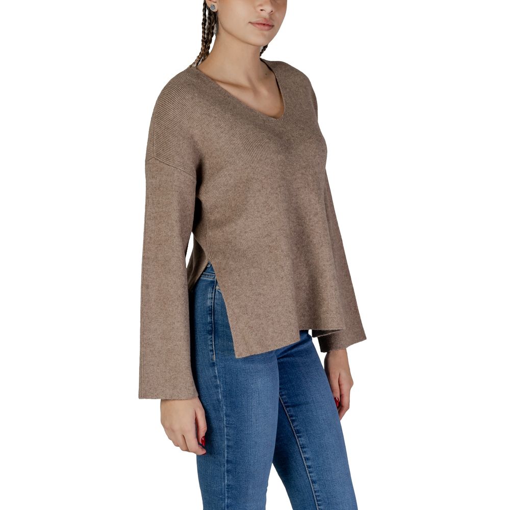 Brown Viscose Sweater