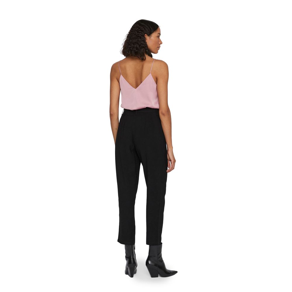 Black Viscose Jeans & Pant