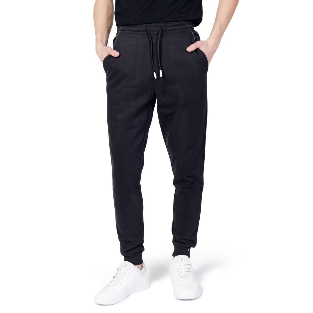 Black Cotton Jeans & Pant