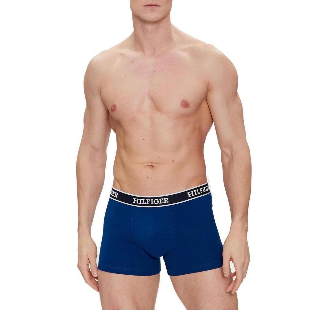 Blue Cotton Underwear