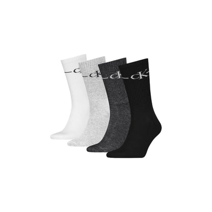 Black And White Cotton Sock