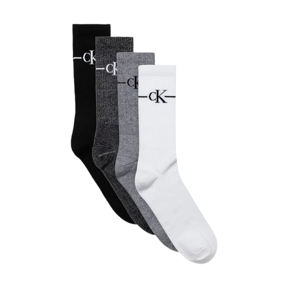 Black And White Cotton Sock