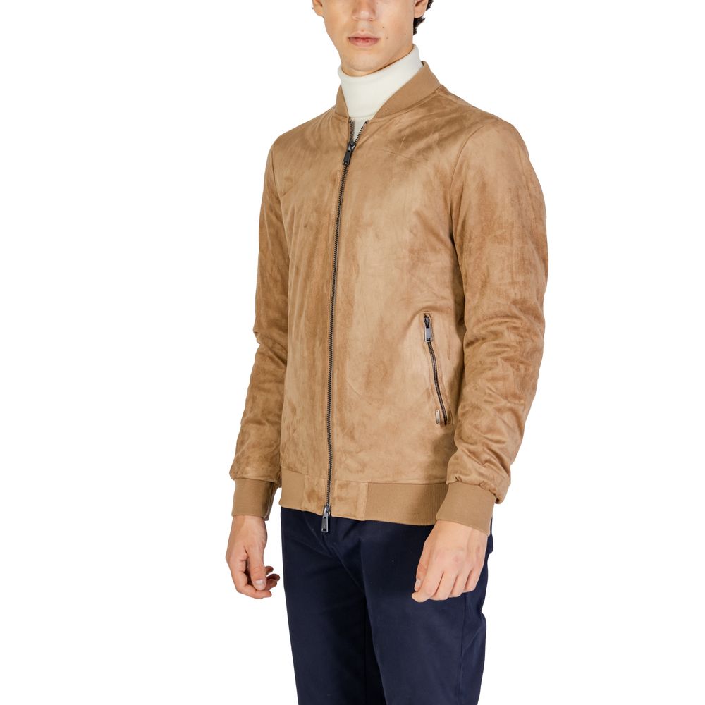 Beige Polyester Jacket