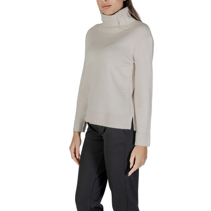 Cream Viscose Sweater