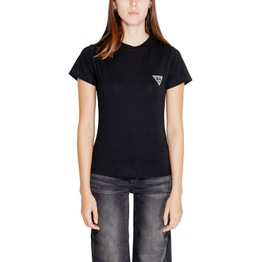 Black Cotton Tops & T-Shirt