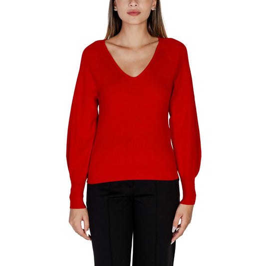 Red Viscose Tops & T-Shirt