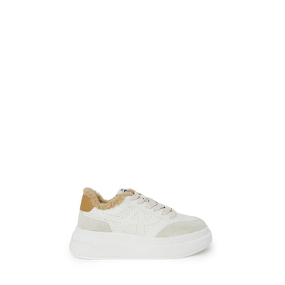 Beige Leather Sneaker