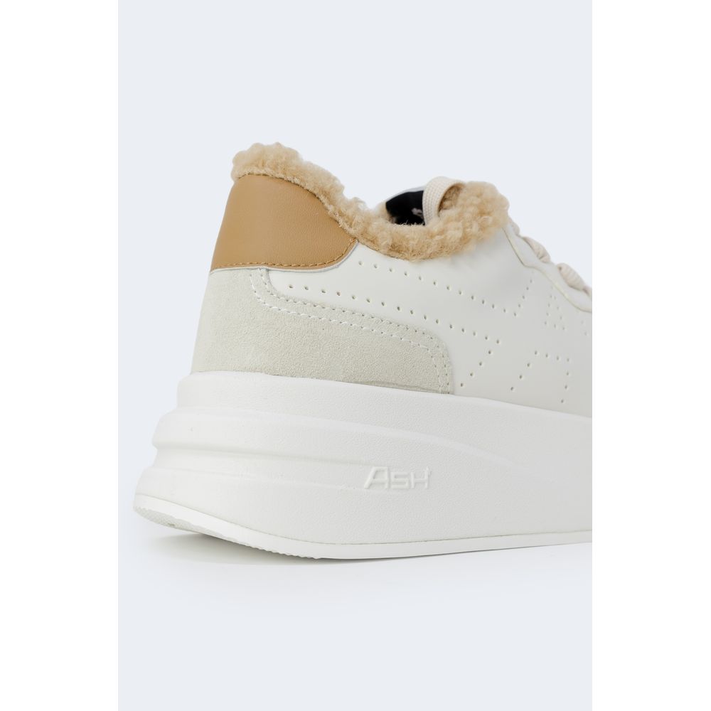 Beige Leather Sneaker