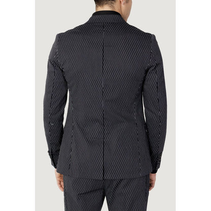 Black Cotton Blazer