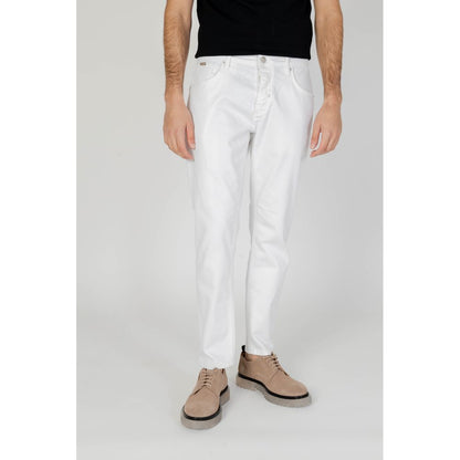 White Cotton Jeans & Pant